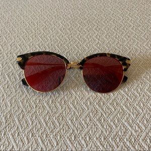 Sonix Bellevue small round sunglasses